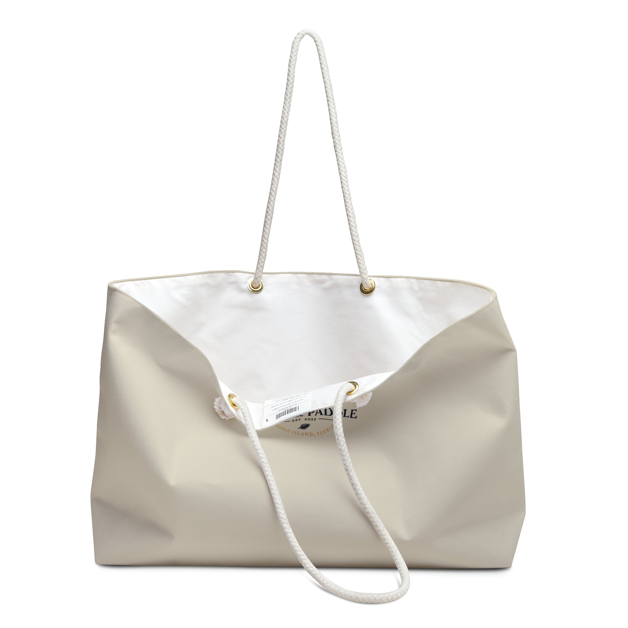 Palm & Paddle Weekender Bag — Coastal Canvas Travel Tote