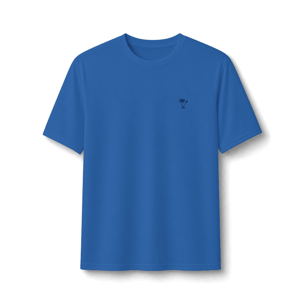 Palm & Paddle Performance Tee — Beach Paddleboard Shirt