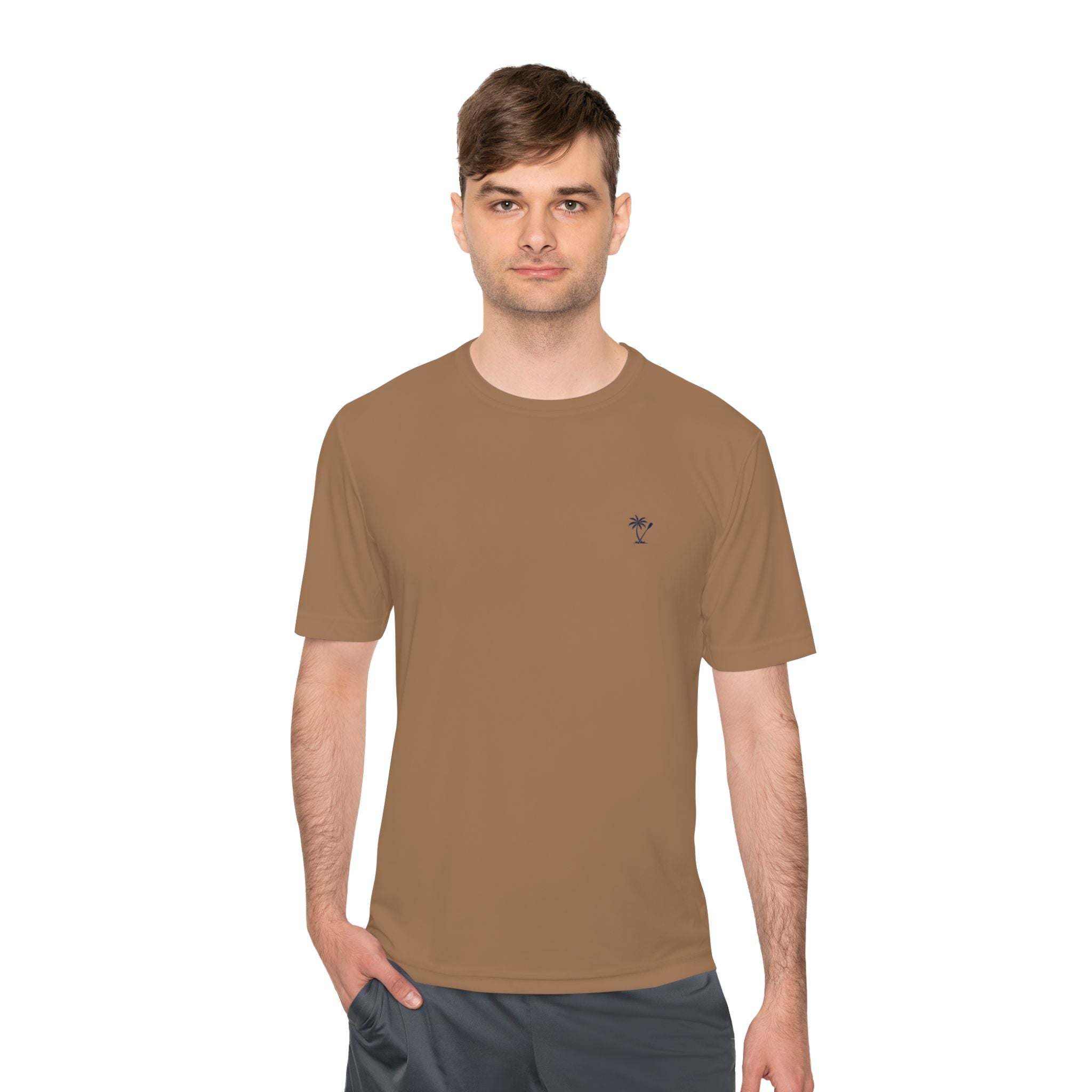 Palm & Paddle Performance Tee — Beach Shirt