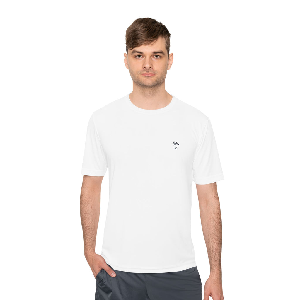 Palm & Paddle Performance Tee — Beach Shirt