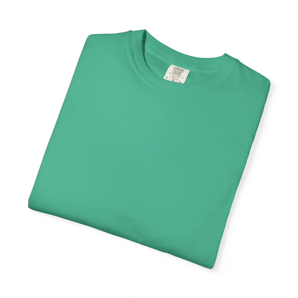 Palm & Paddle logo T-Shirt | Palm tree paddleboard beach design
