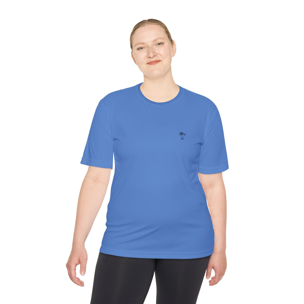 Palm & Paddle Performance Tee — Beach Shirt