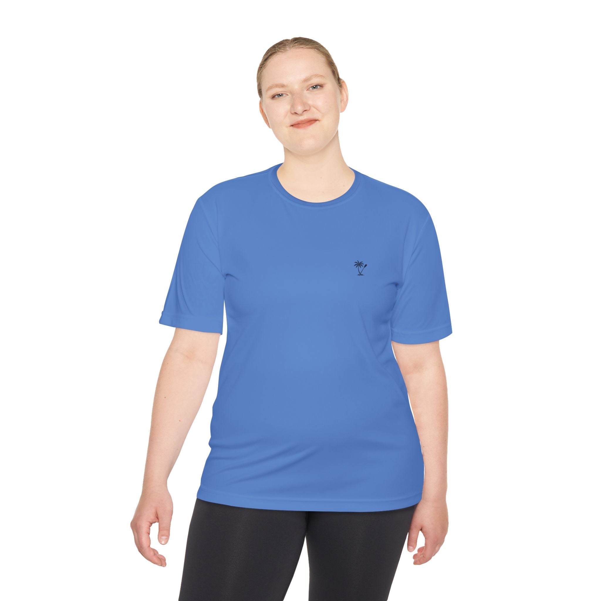 Palm & Paddle Performance Tee — Beach Shirt