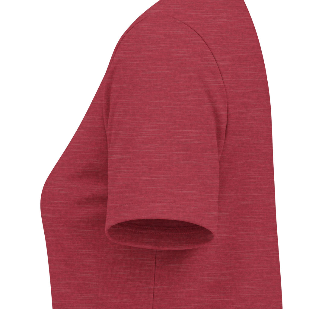 Women's V-Neck Tee — Marco Island Palm & Paddle Graphic