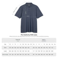 Men's Embroidered Logo Polo Shirt - Fine Pique Blend, Classic Work & Casual