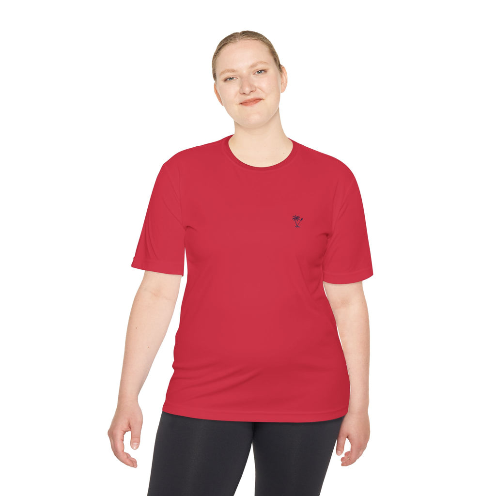 Palm & Paddle Performance Tee — Beach Shirt