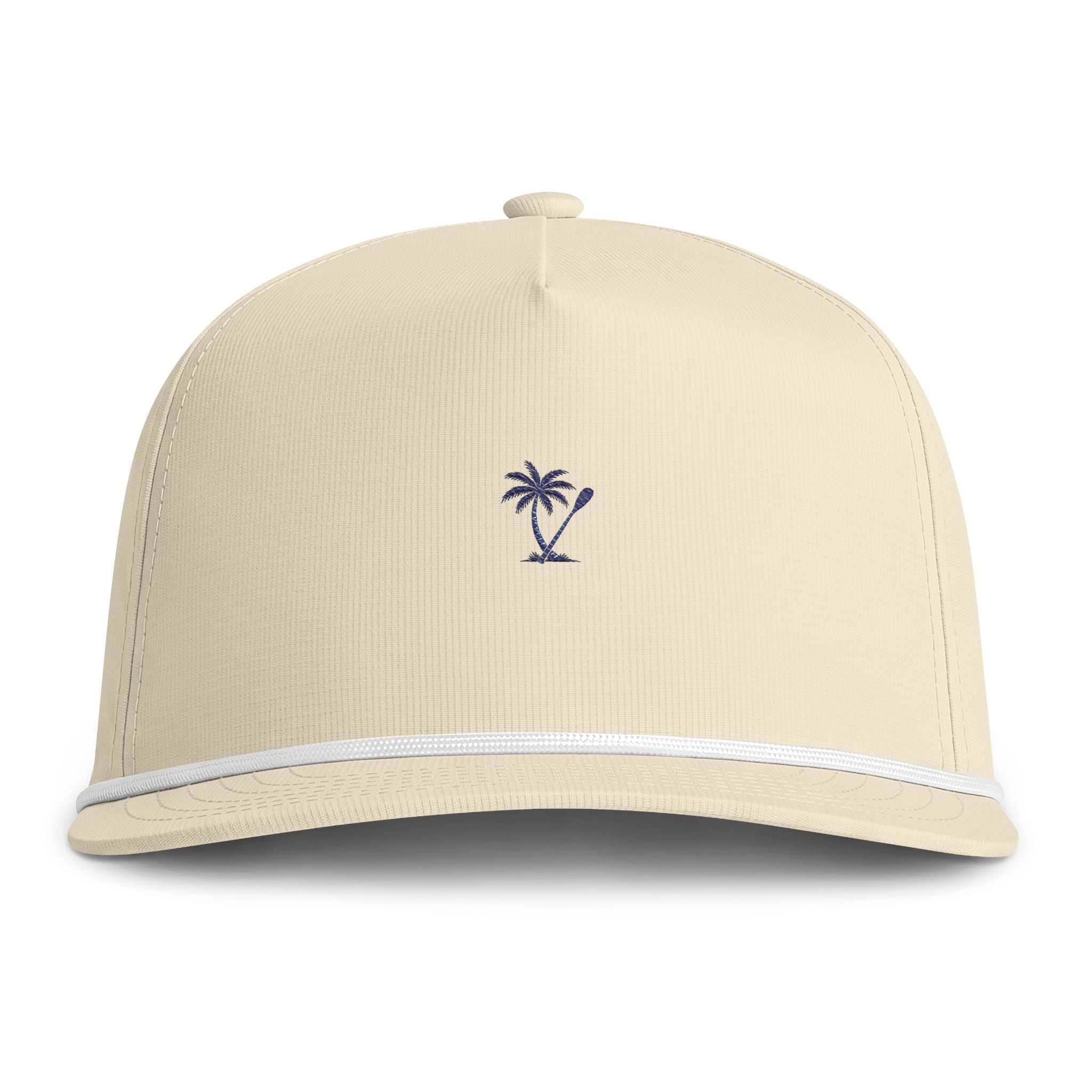 Palm With Its Paddle, Embroidered Hat