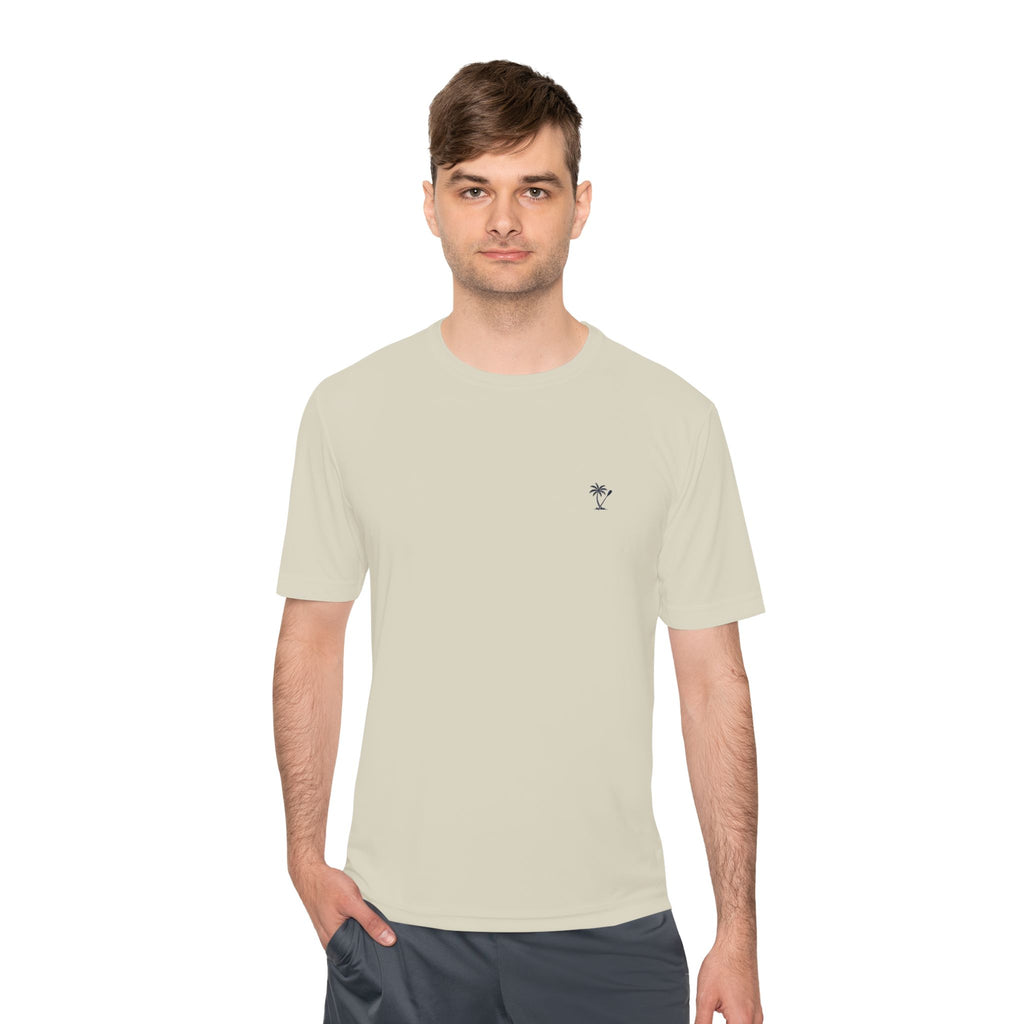 Palm & Paddle Performance Tee — Beach Shirt