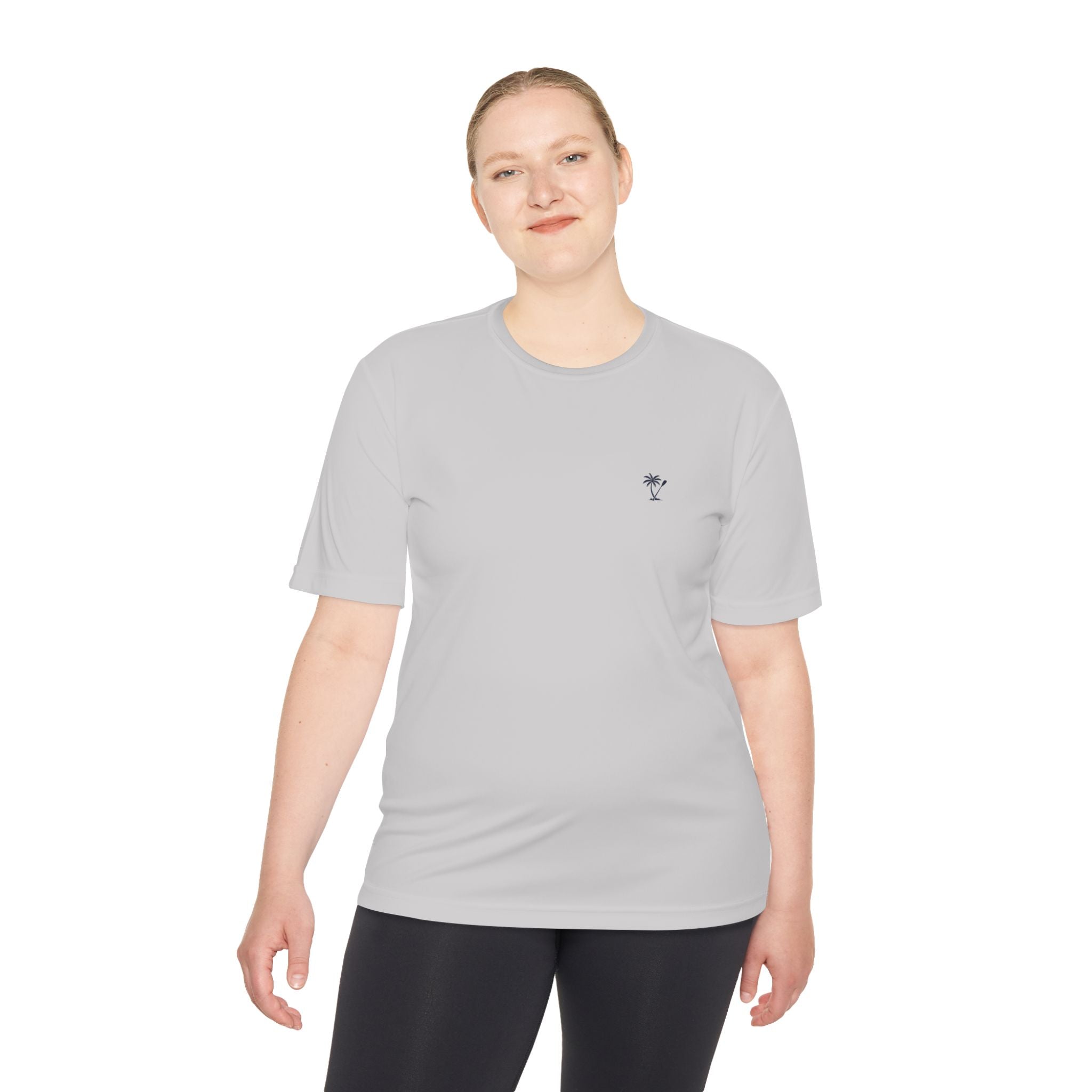 Palm & Paddle Performance Tee — Beach Shirt