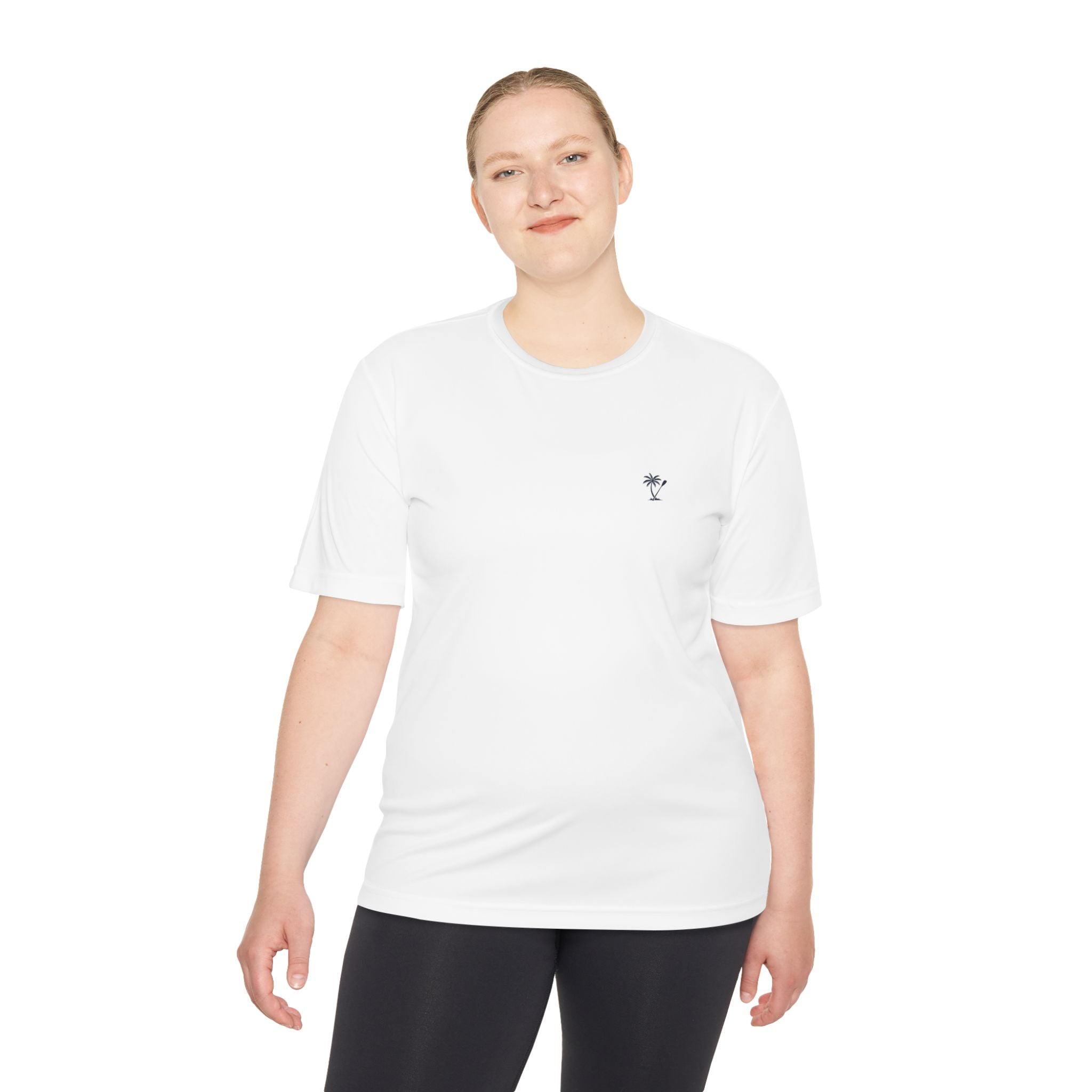 Palm & Paddle Performance Tee — Beach Shirt