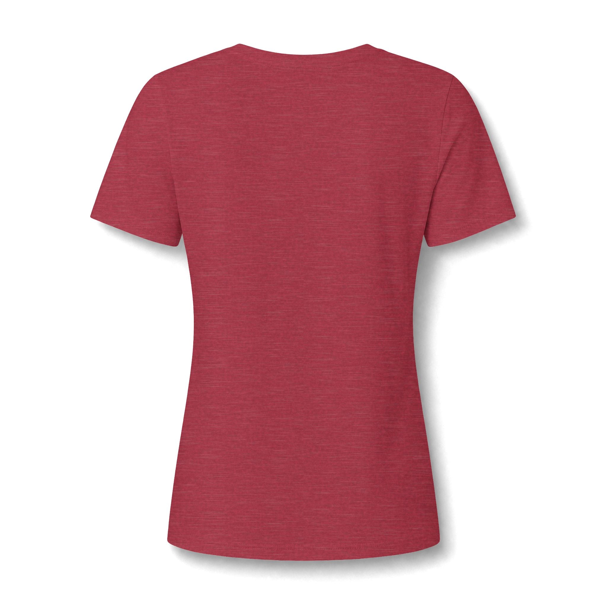 Women's V-Neck Tee — Marco Island Palm & Paddle Graphic