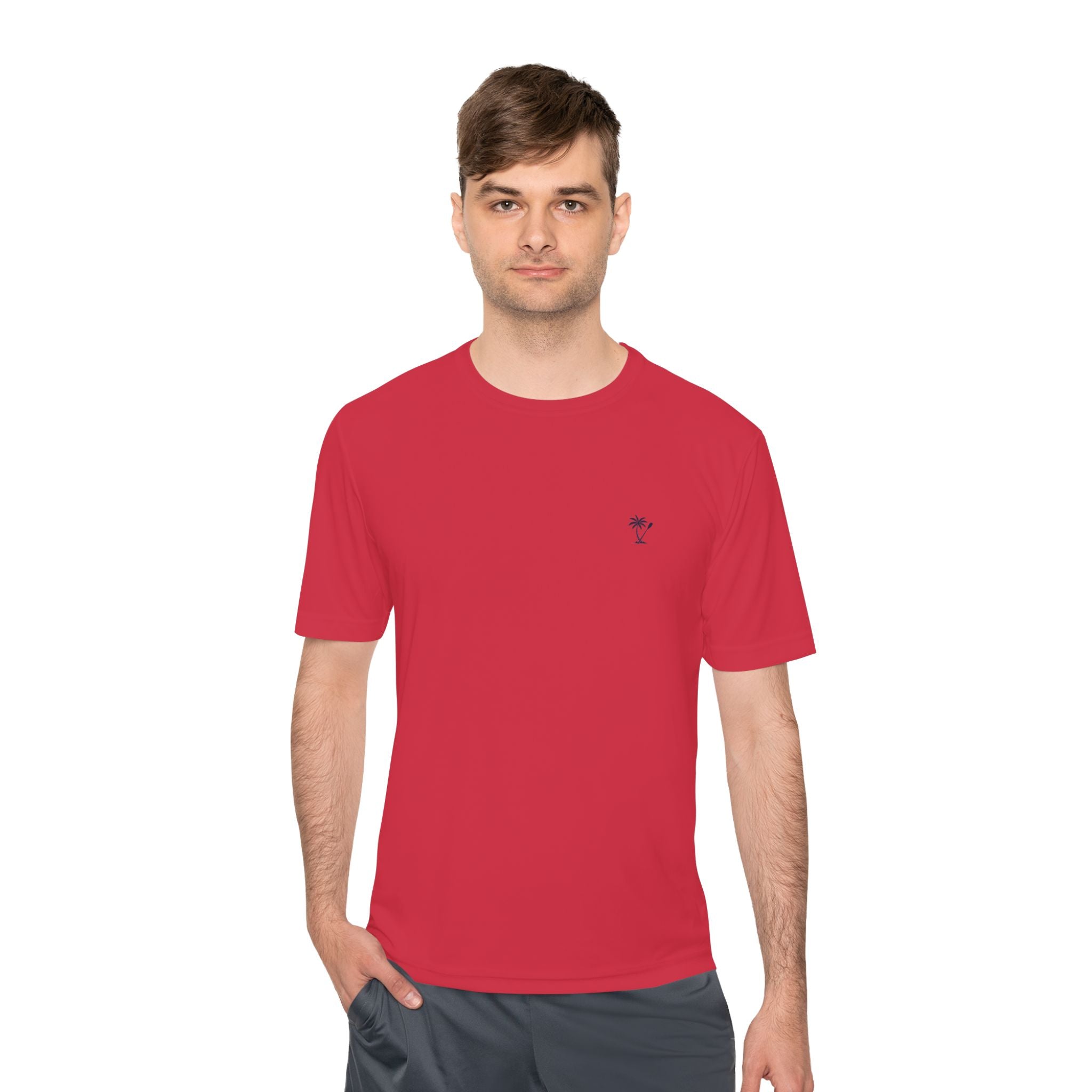 Palm & Paddle Performance Tee — Beach Shirt