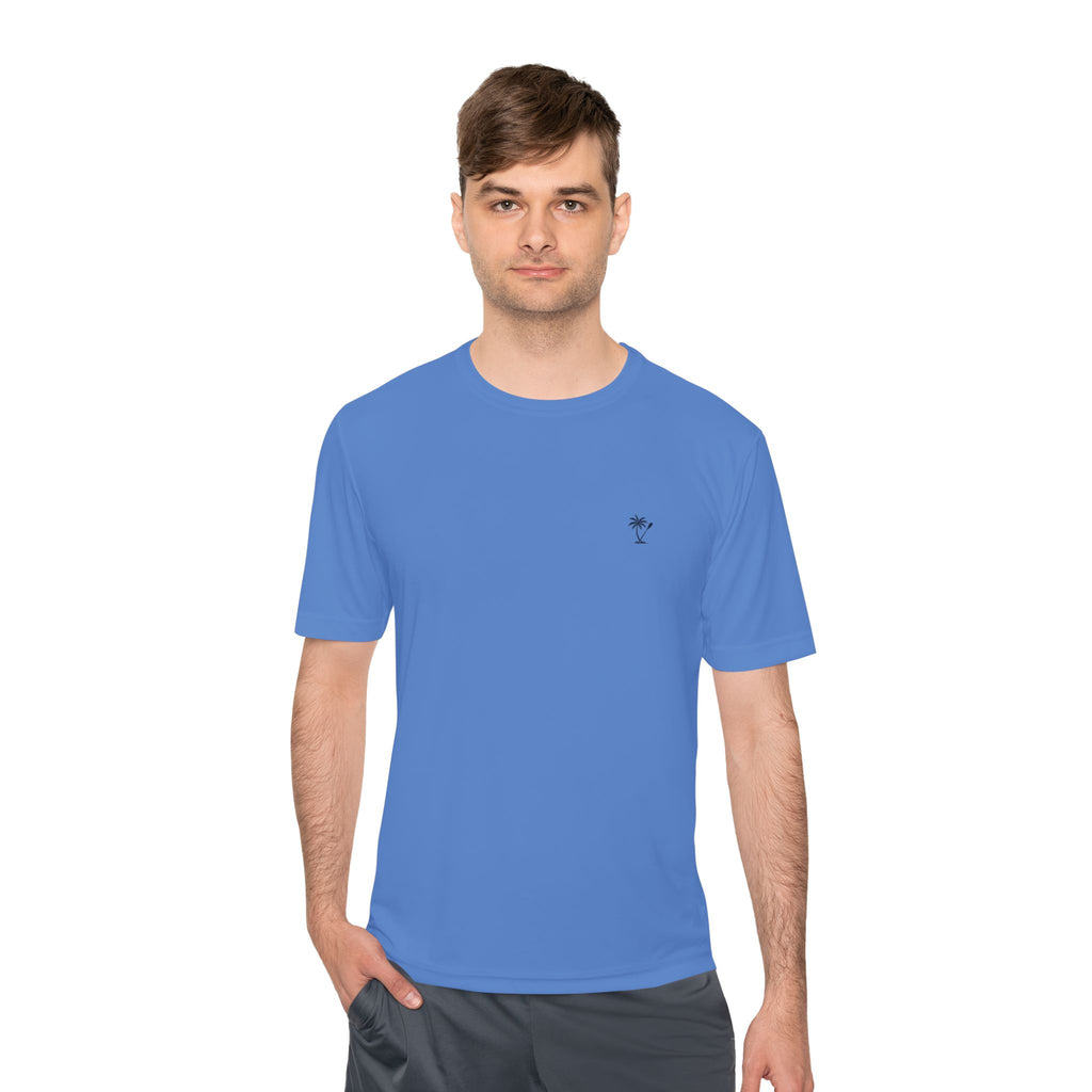 Palm & Paddle Performance Tee — Beach Shirt