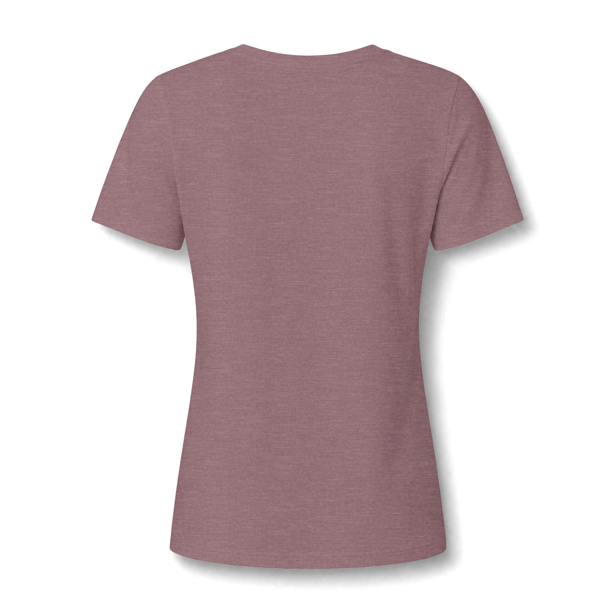 Women's V-Neck Tee — Marco Island Palm & Paddle Graphic